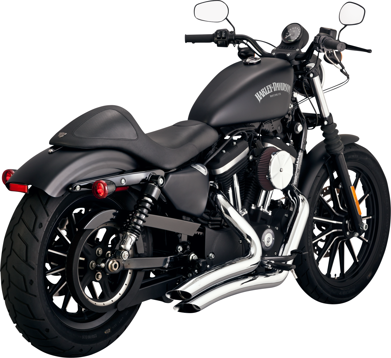 Vance & Hines Big Radius Exhaust System - Chrome Part 26367