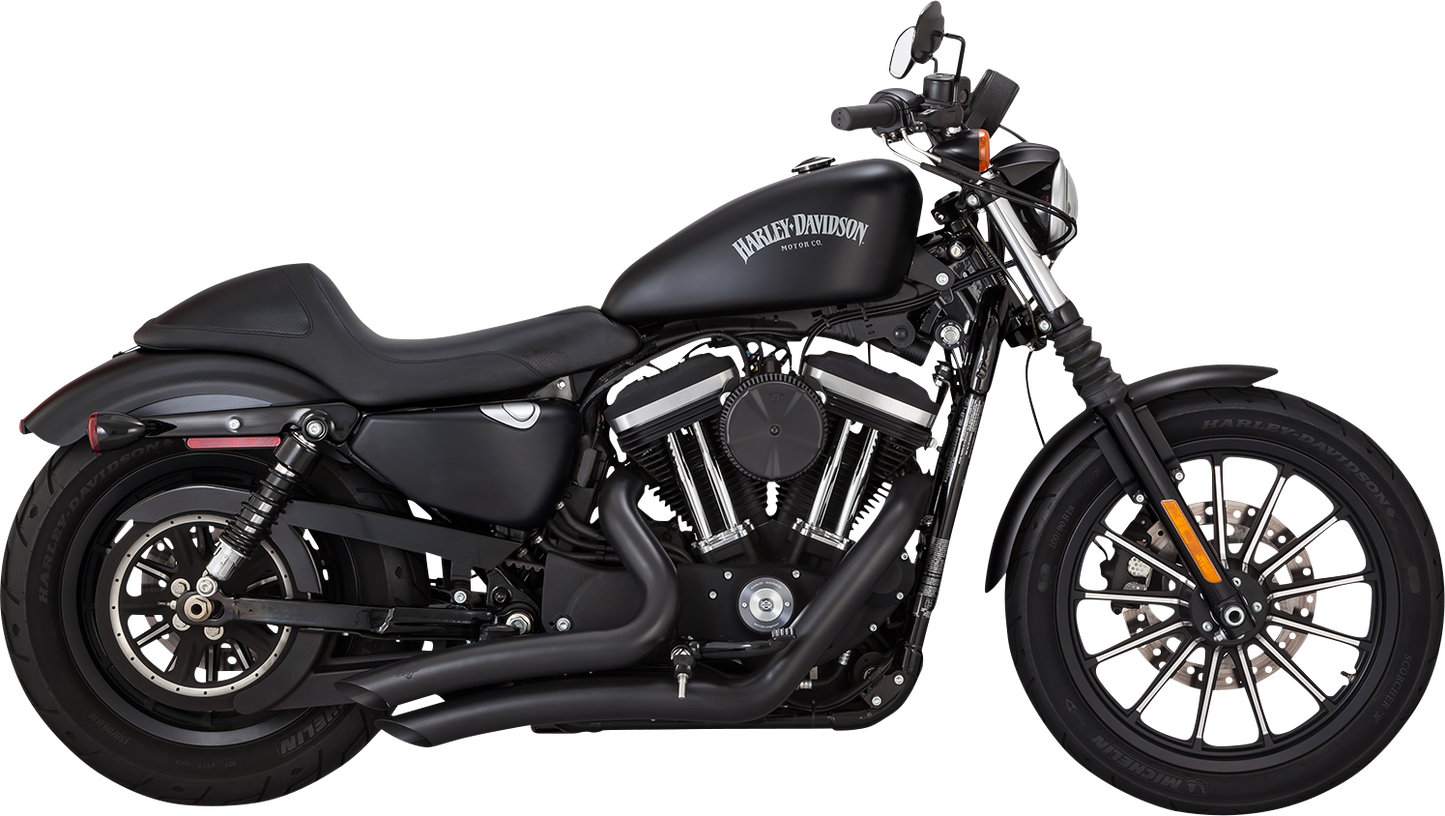 Vance & Hines Big Radius Exhaust System with PCX™ Technology - Black, Part 46367