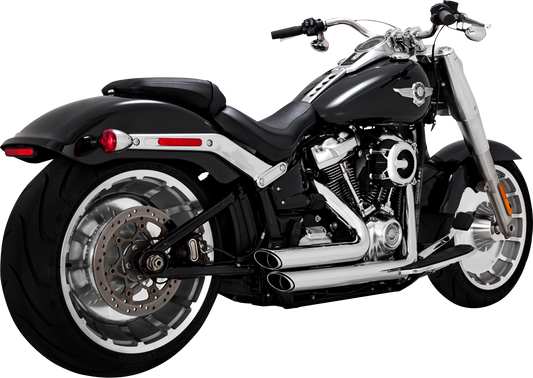 Vance & Hines Shortshots Staggered Exhaust System with Chrome Finish – Part 17335