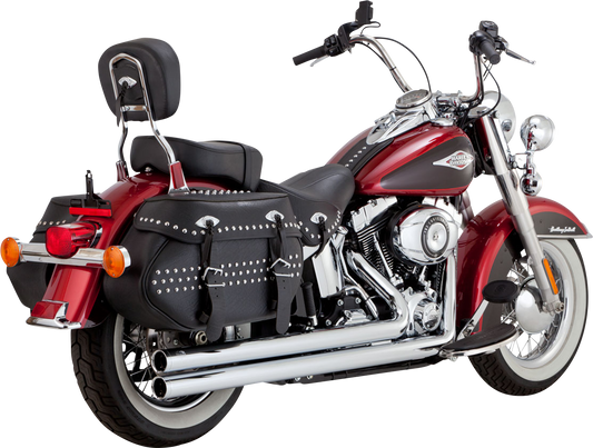 Vance & Hines Big Shots Long Exhaust System - Chrome (Part #17323)