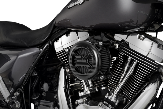 Vance & Hines VO2 America Air Intake Kit - Black for Dyna, Softail, and Touring Models - Part 42341FG
