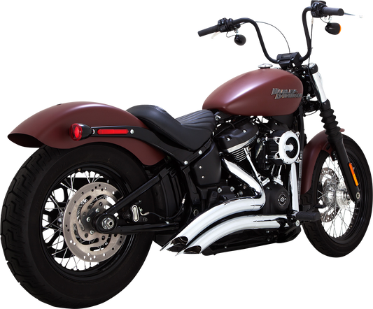 Vance & Hines Big Radius Exhaust System - Chrome (Part No. 26377)