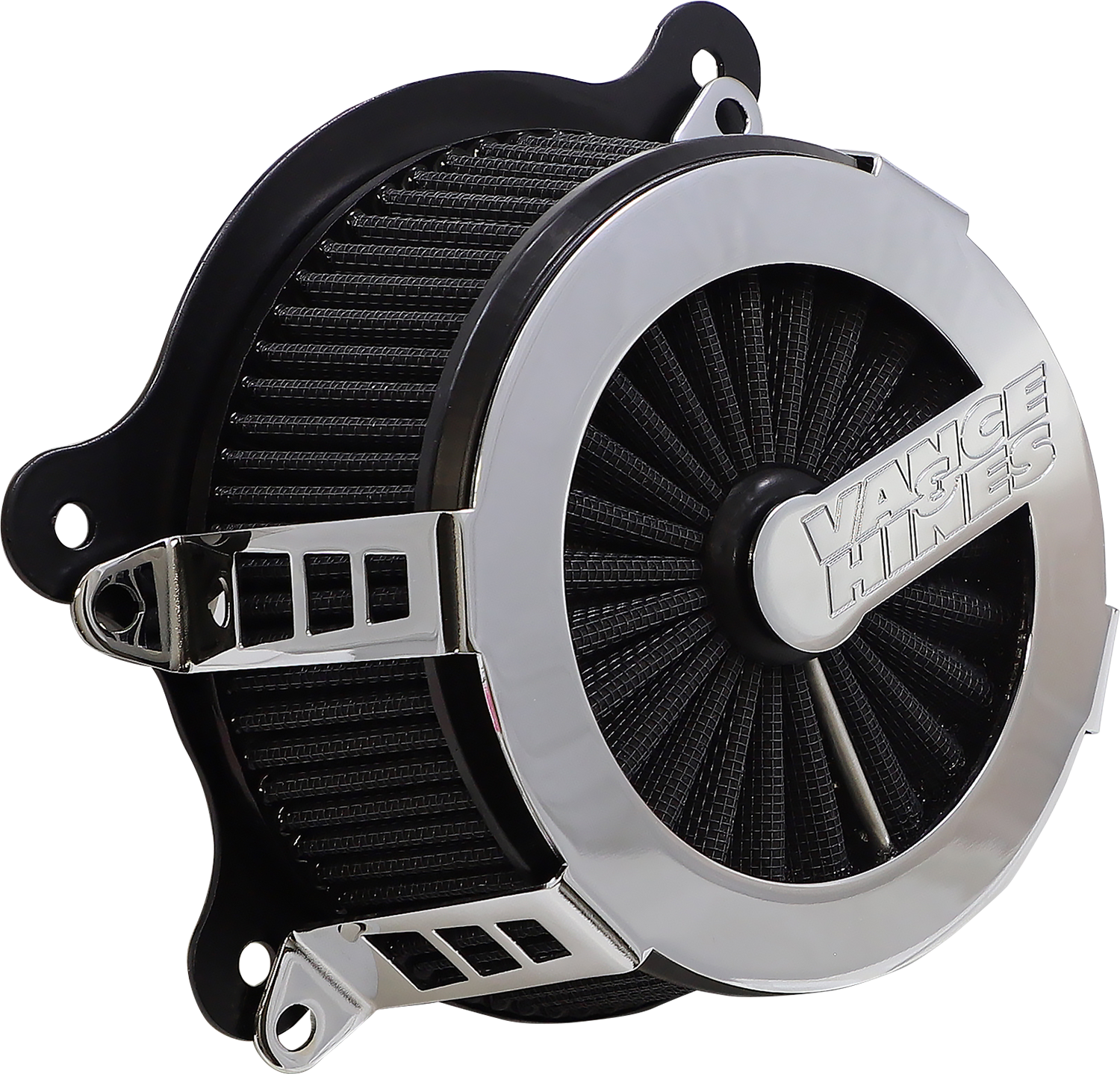 Vance & Hines VO2 Cage Fighter Air Intake Kit - Chrome Part 70357