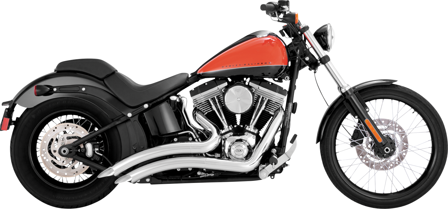 Vance & Hines Big Radius Exhaust System with PCX™ Technology - Chrome 26369