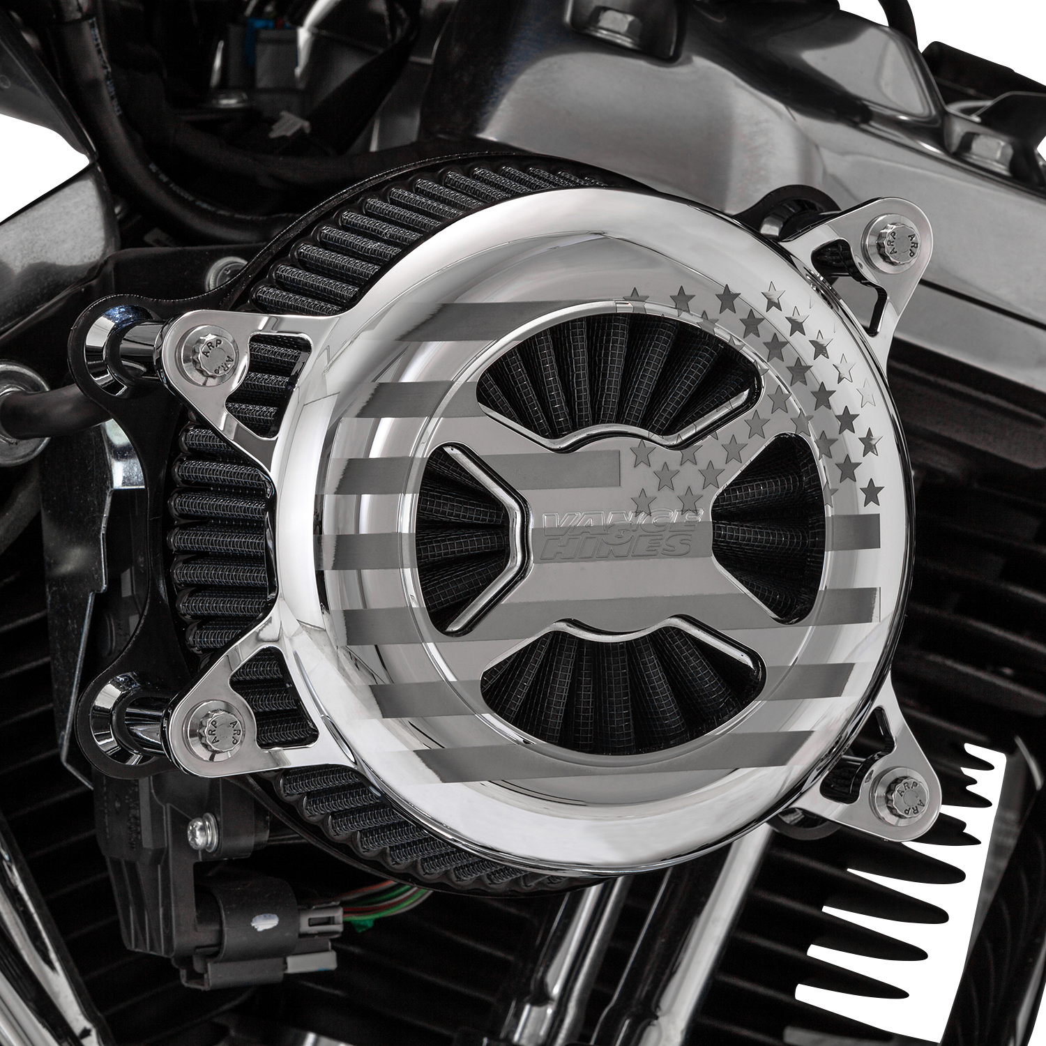 Vance & Hines VO2 America Air Intake Kit - Chrome for M8 Models (Part #72045FG)