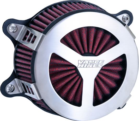 Vance & Hines VO2 Radiant III Air Intake - Brushed, Part Number 71454