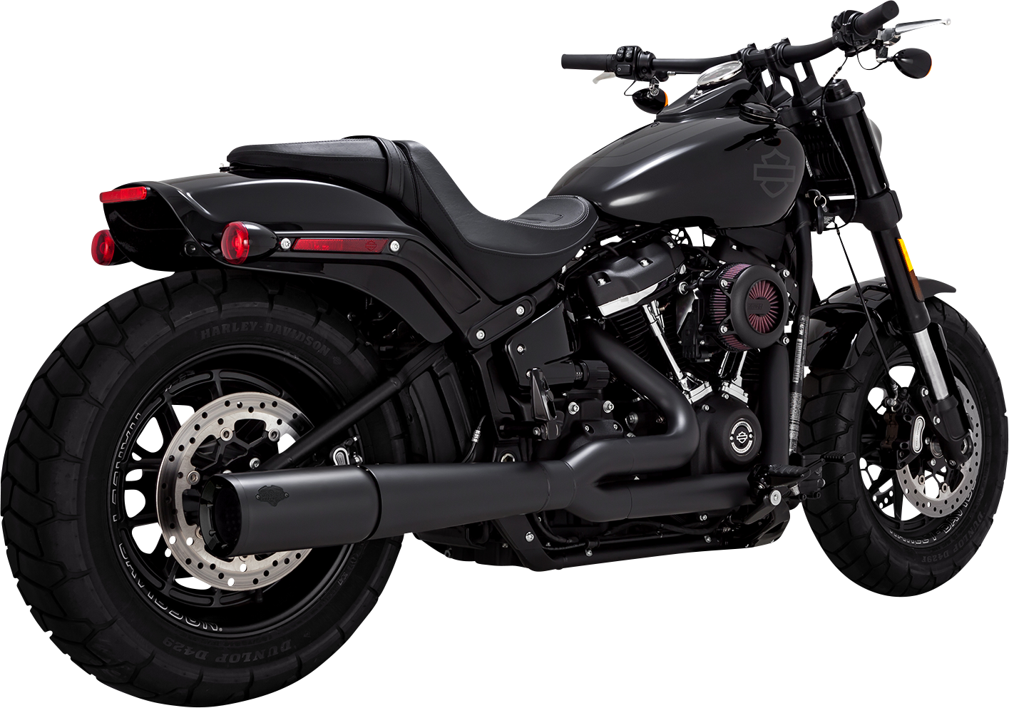 Vance & Hines Pro Pipe Exhaust System - Black 47387 with PCX Technology
