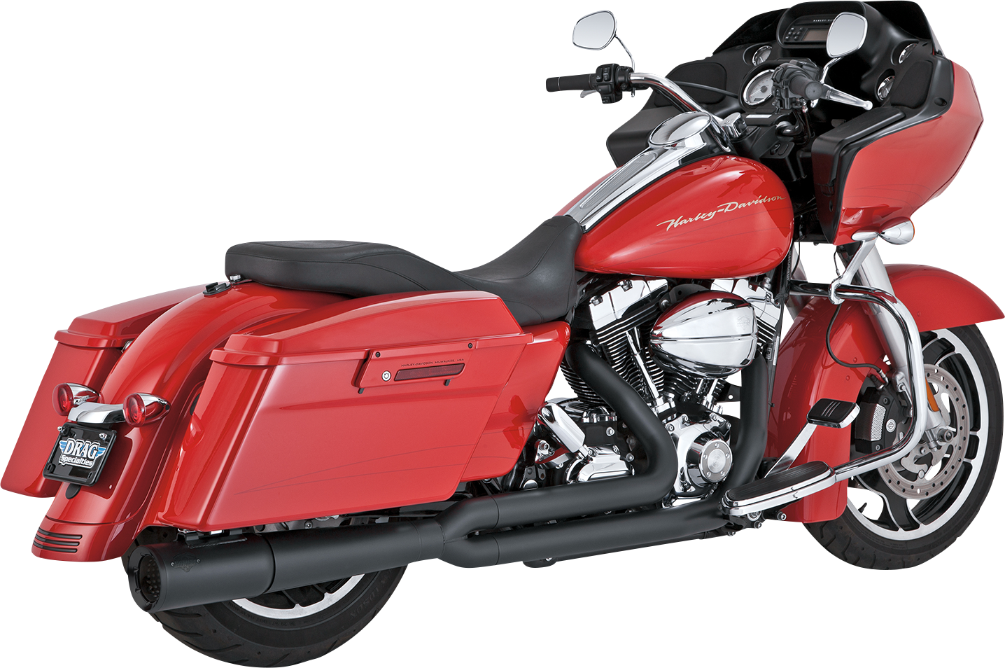 Vance & Hines Pro Pipe Exhaust System with PCX™ Technology - Black (Part #47361)