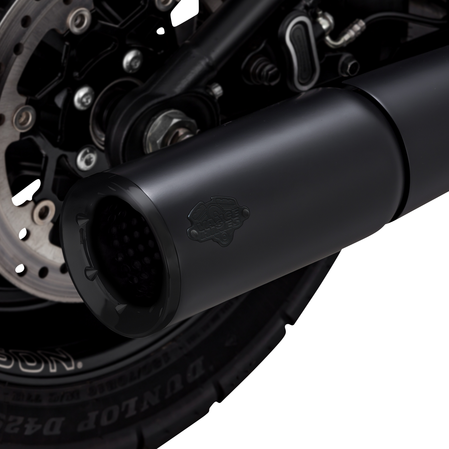 Vance & Hines Pro Pipe Exhaust System - Black 47387 with PCX Technology