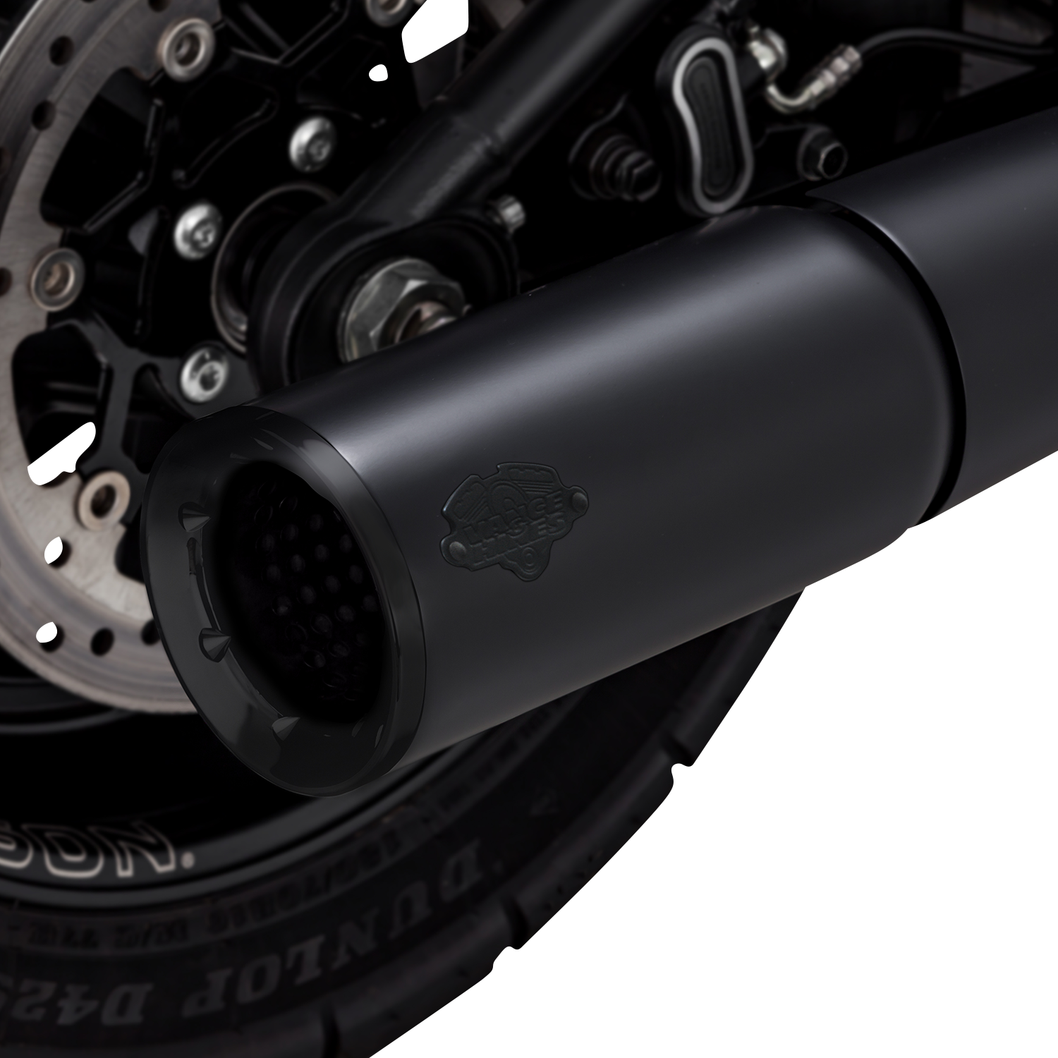 Vance & Hines Pro Pipe Exhaust System - Black 47387 with PCX Technology