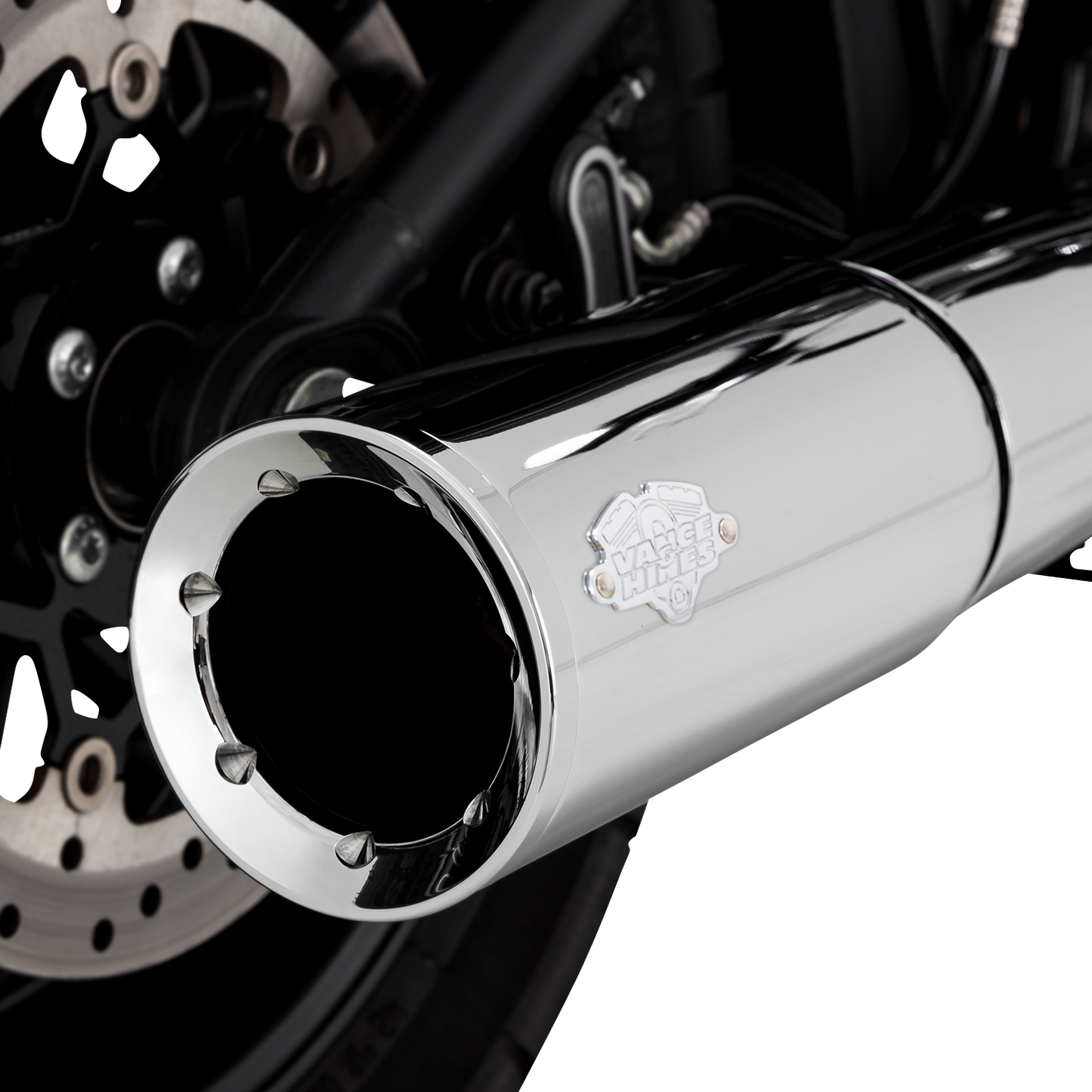 Vance & Hines Pro Pipe Exhaust System - Chrome Part 17387