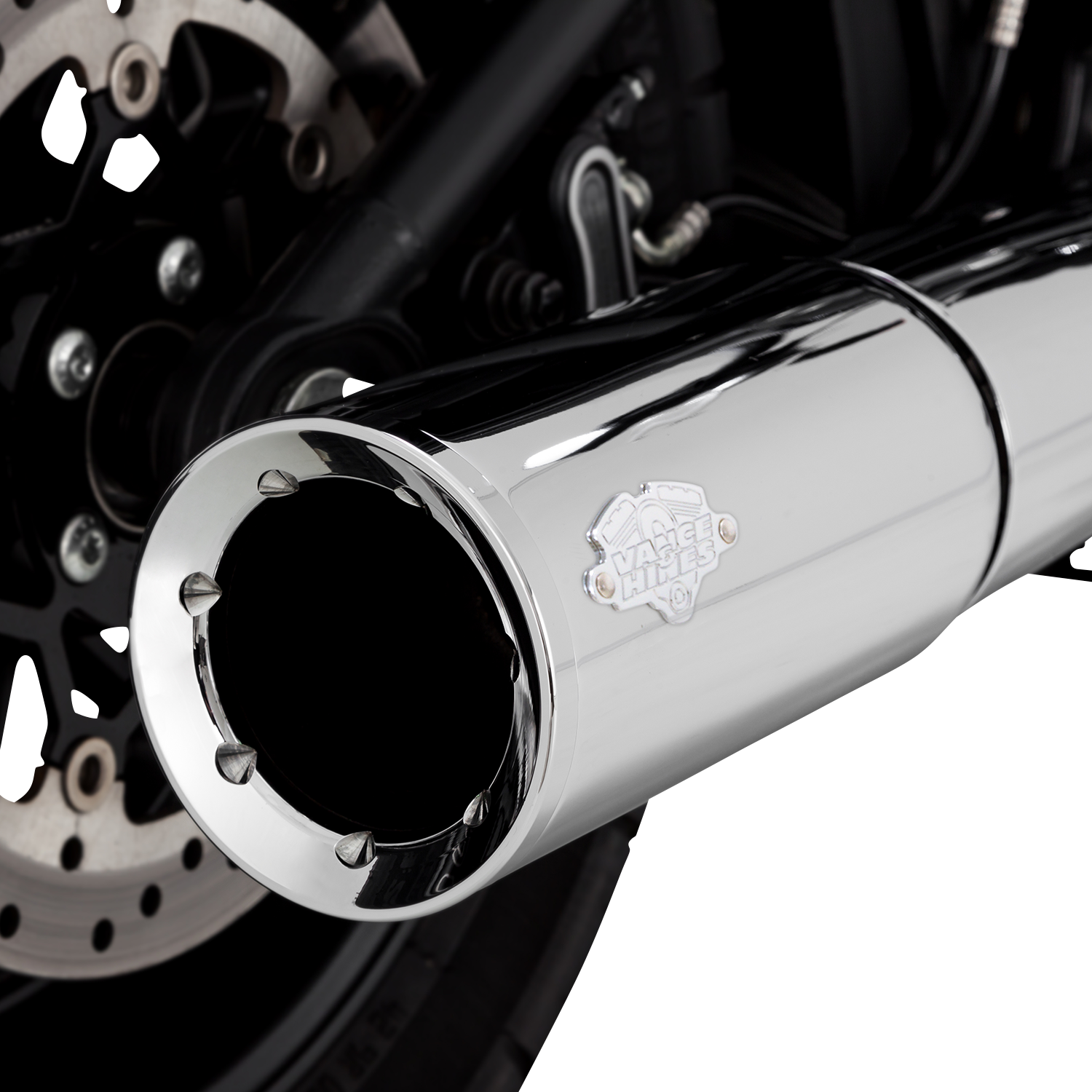 Vance & Hines Pro Pipe Exhaust System - Chrome Part 17387