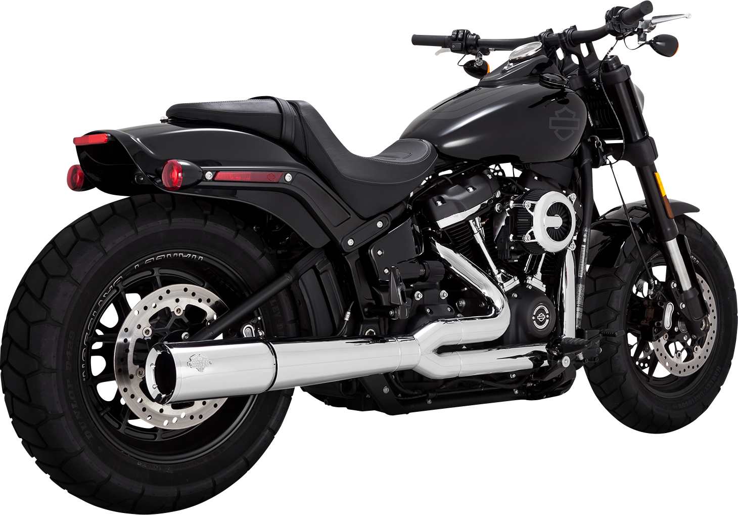 Vance & Hines Pro Pipe Exhaust System - Chrome Part 17387