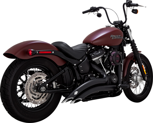 Vance & Hines Big Radius Exhaust System with PCX Technology - Black, Part 46377