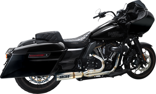 VANCE & HINES Hi-Output RR Exhaust System - Matte Black 47321