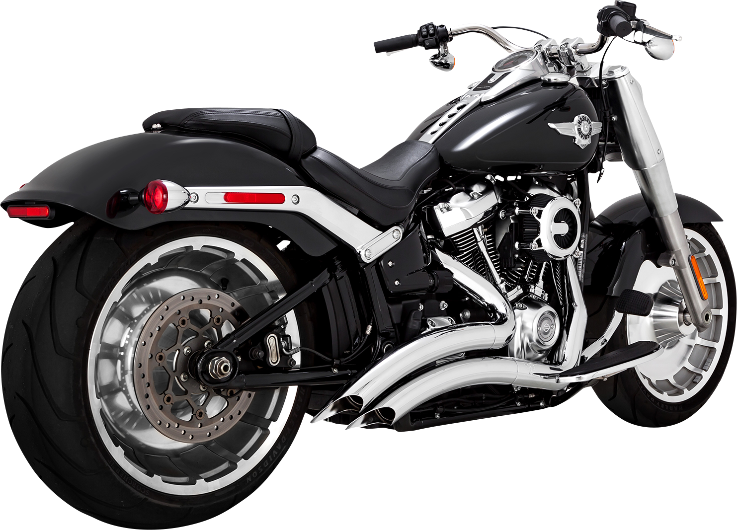 Vance & Hines Big Radius Exhaust System - Chrome Part 26375