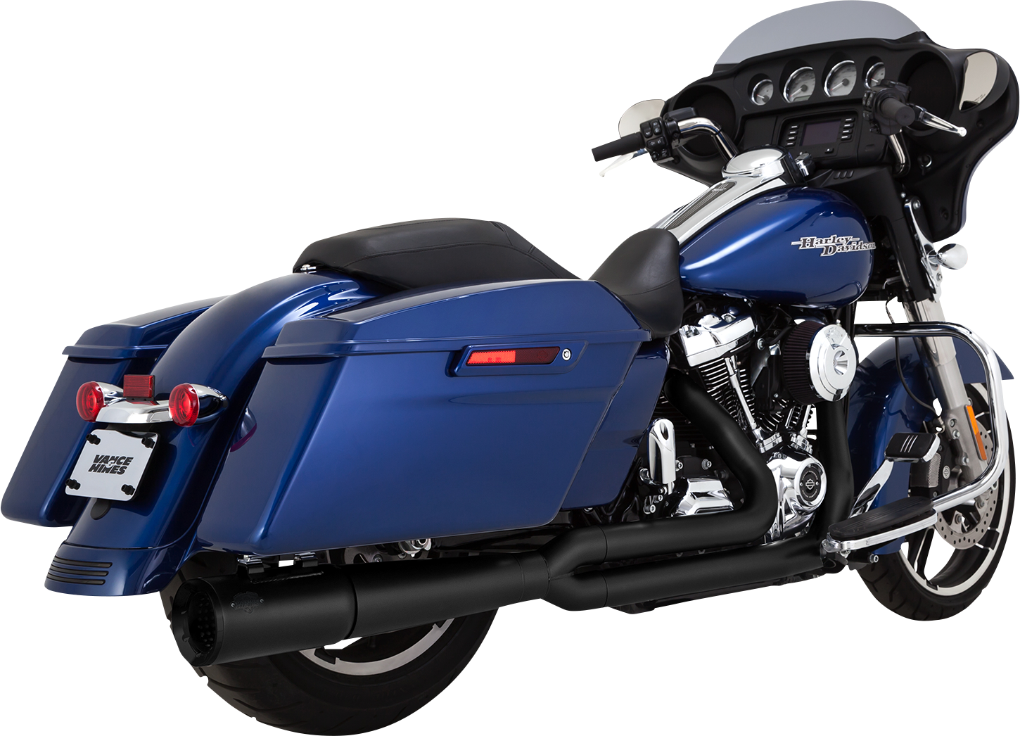 VANCE & HINES Pro Pipe Exhaust System - Black 47383