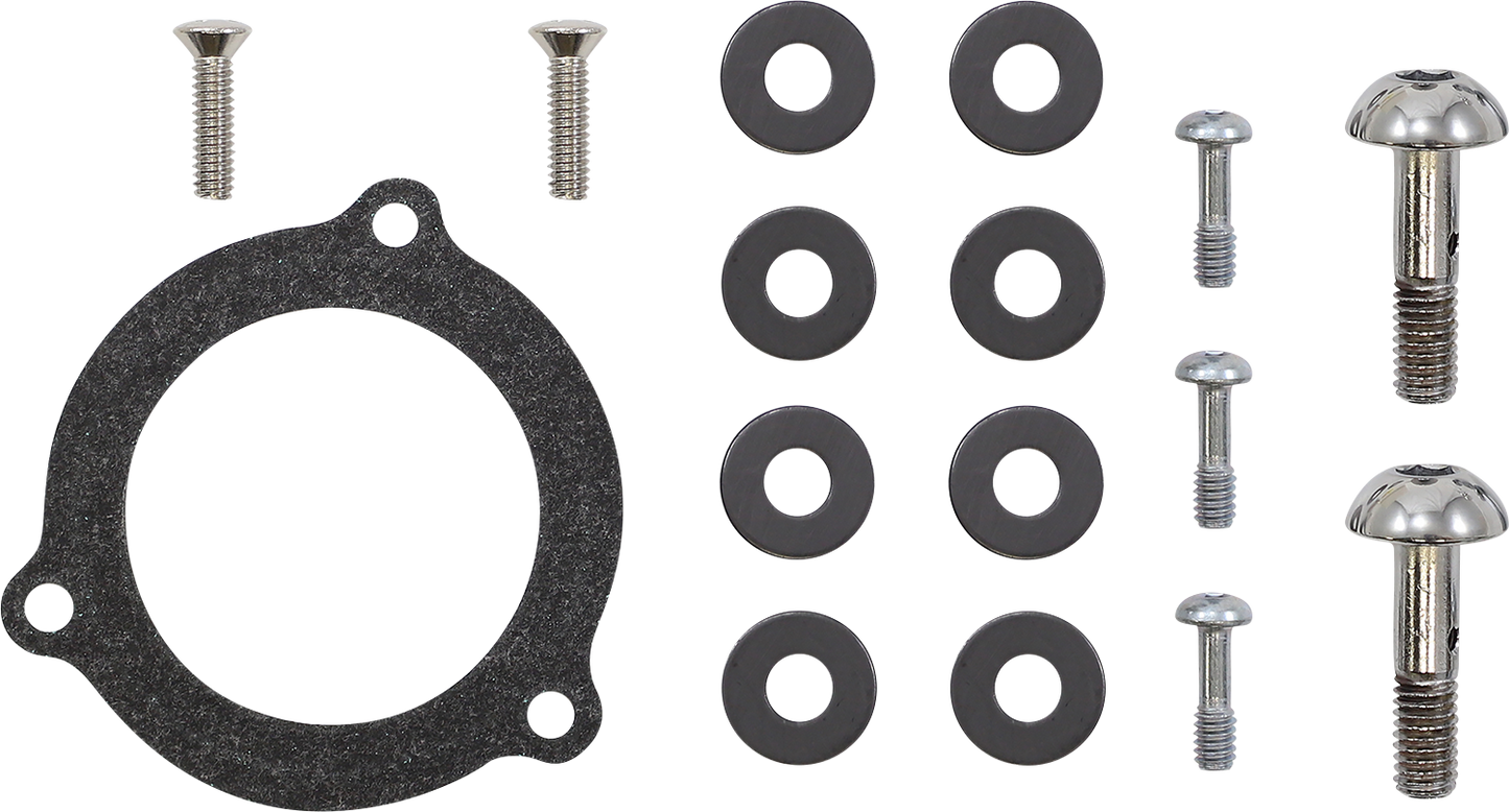 S&S CYCLE Air Stinger Stealth Air Cleaner Kit - Chrome 170-0719A