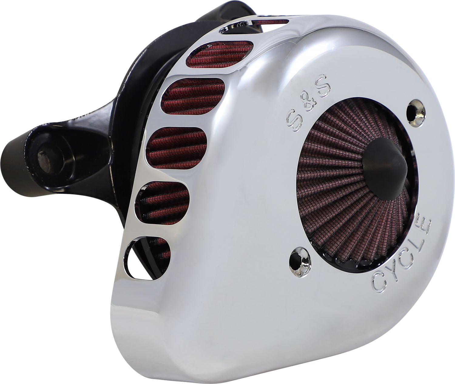 S&S CYCLE Air Stinger Stealth Air Cleaner Kit - Chrome 170-0719A