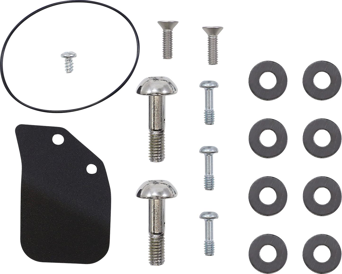 S&S CYCLE Air Stinger Stealth Air Cleaner Kit - Chrome Ring 170-0714A