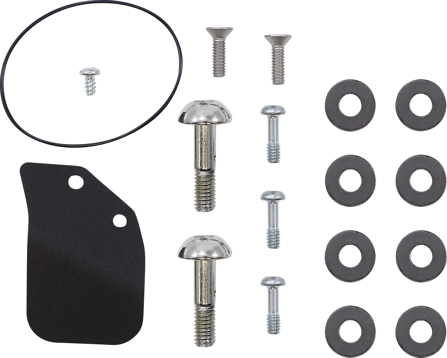 S&S CYCLE Air Stinger Stealth Air Cleaner Kit - Chrome Ring 170-0714A