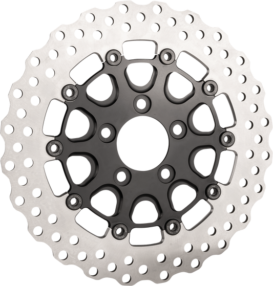 SLYFOX Rear Rotor 11.8-Inch with 420 Stainless Steel Outer Band - Part Number 0133-1813S-B