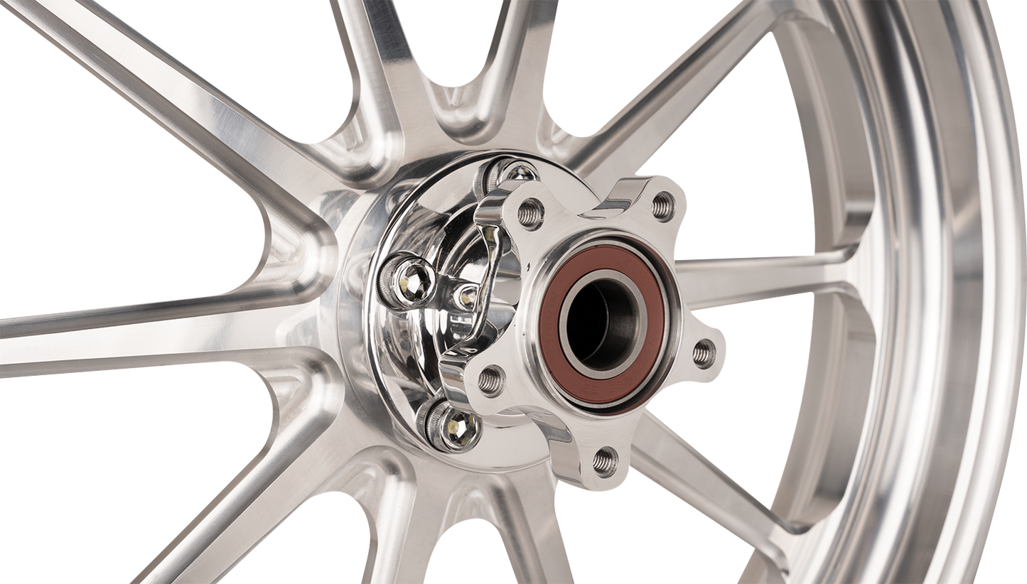 SLYFOX Track Pro Rear Wheel for 2019-2023 Models - 18x5.5 Machined Aluminum with 3.25" x 5 Bolt Pattern