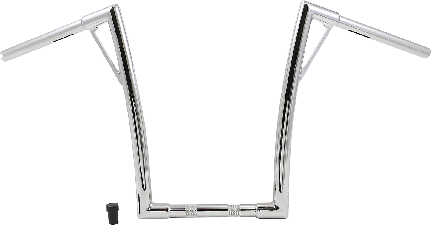 BURLY BRAND Louie Handlebar - 16" - Chrome B12-7008C