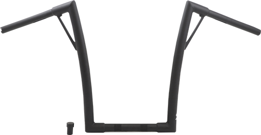BURLY BRAND Louie Handlebar - 16" - Textured Black B12-7008TB