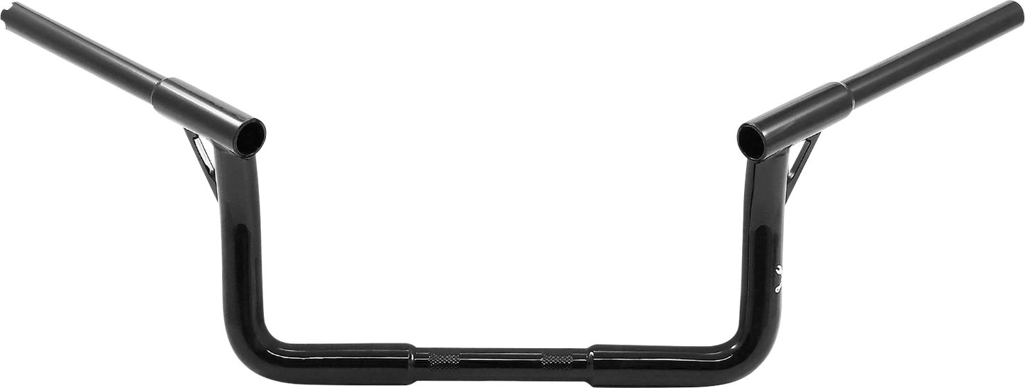 BURLY BRAND Louie Handlebar - Louie B - 8" - Black B12-7007B