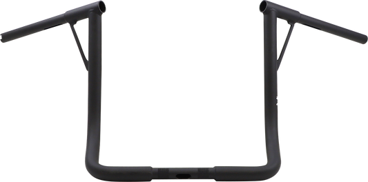BURLY BRAND Louie Handlebar - Louie B - 16" - Textured Black B12-7005TB