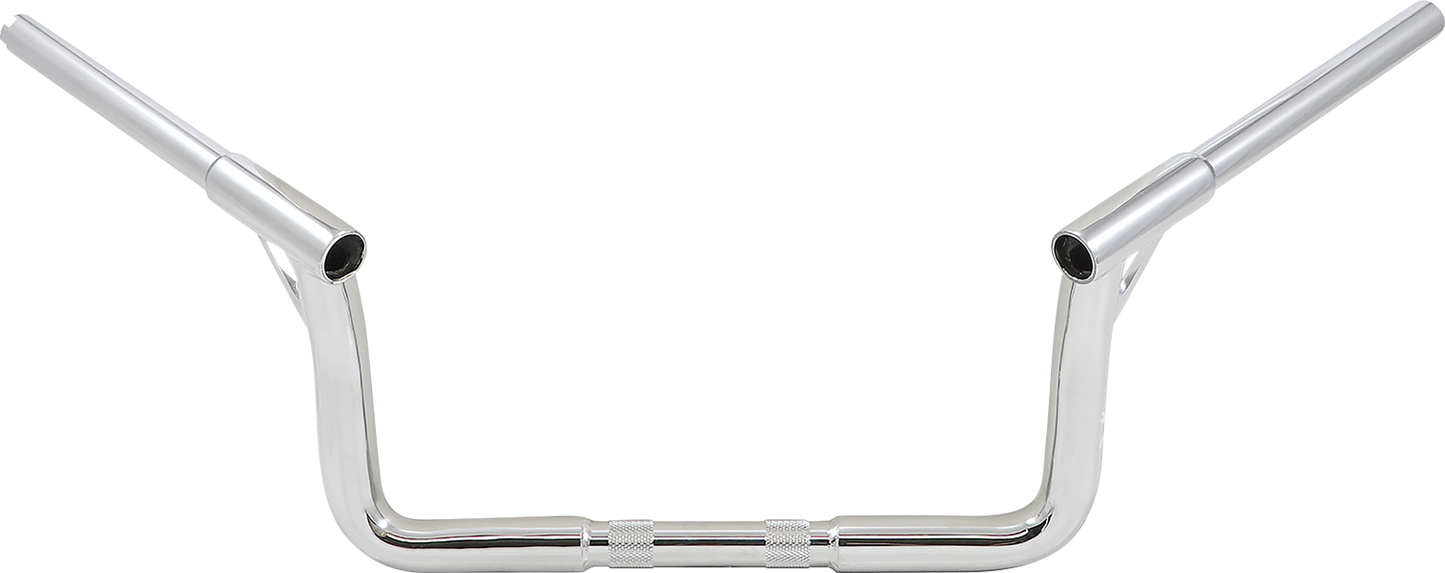 BURLY BRAND Louie Handlebar - Louie B - 8" - Chrome B12-7007C