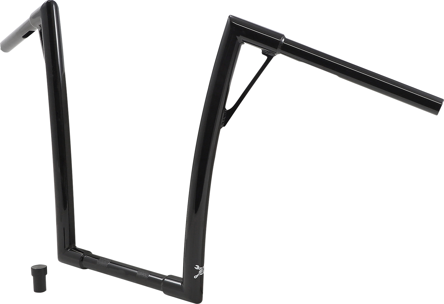 BURLY BRAND Louie Handlebar - 16" - Black B12-7008B