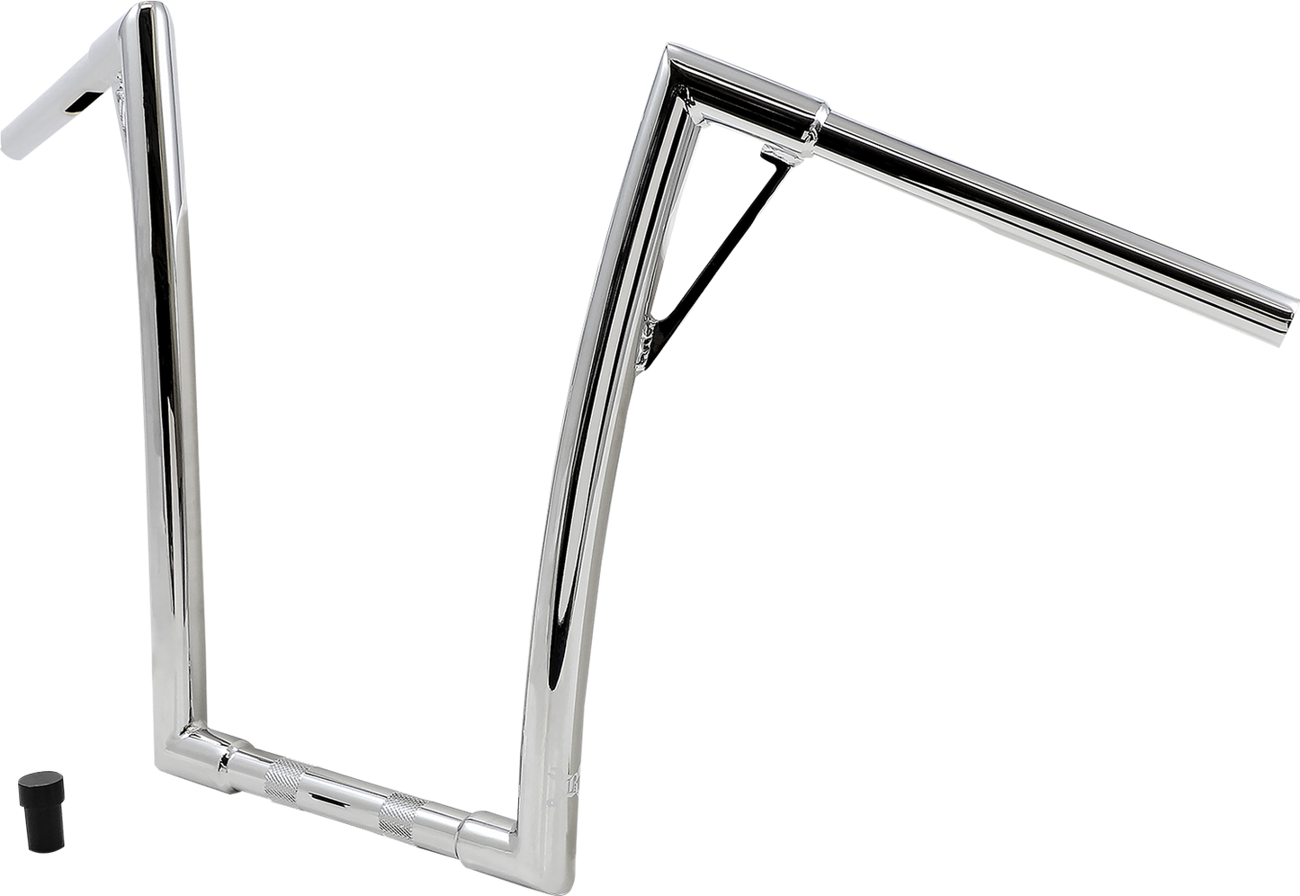 BURLY BRAND Louie Handlebar - 16" - Chrome B12-7008C