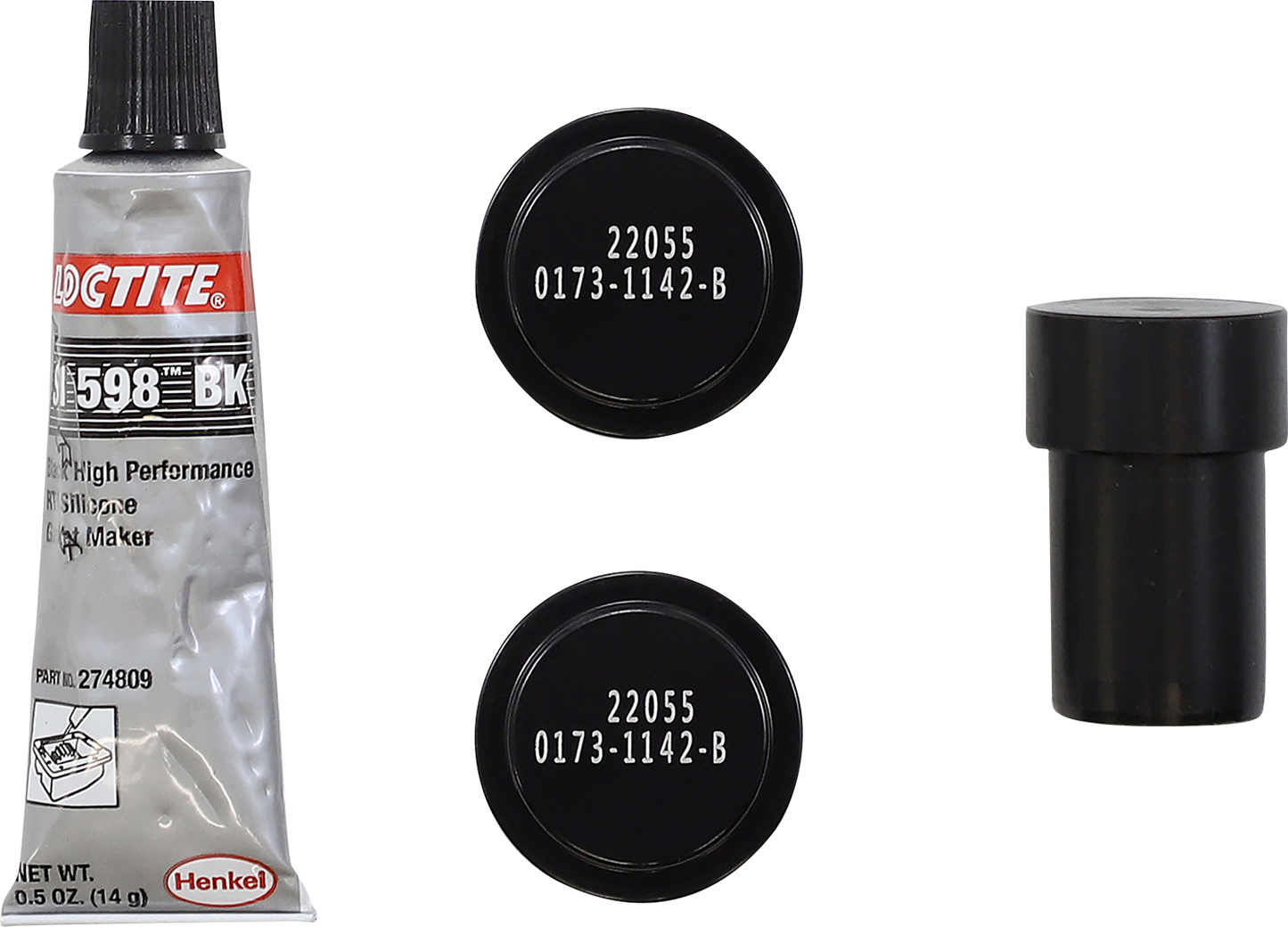 BURLY BRAND Louie Handlebar - Louie B - 8" - Textured Black B12-7007TB