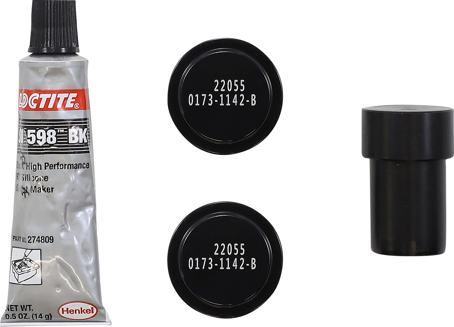 BURLY BRAND Louie Handlebar - Louie B - 8" - Textured Black B12-7007TB