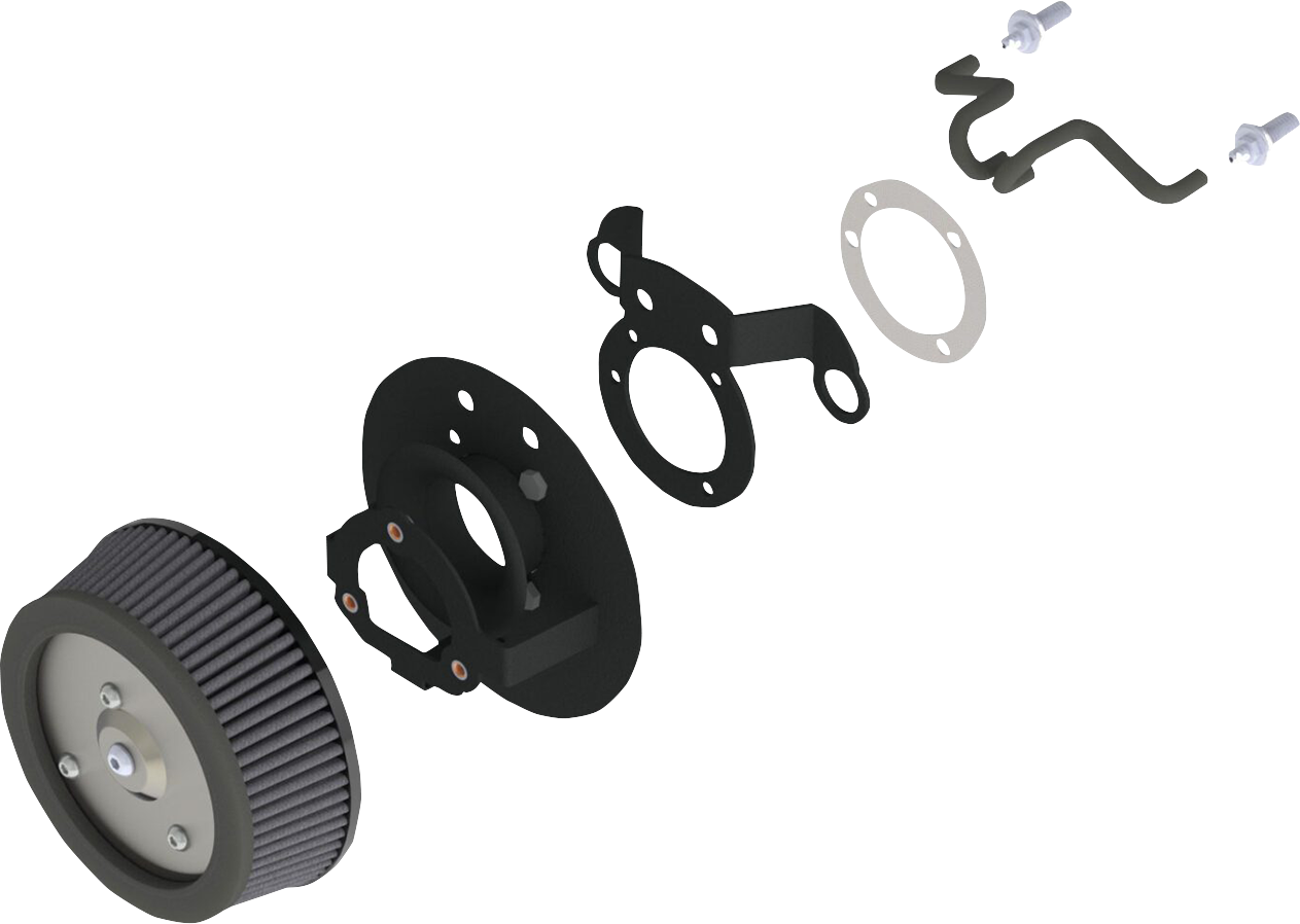 Vance & Hines VO2 Naked Air Intake for Harley-Davidson Sportster 71311