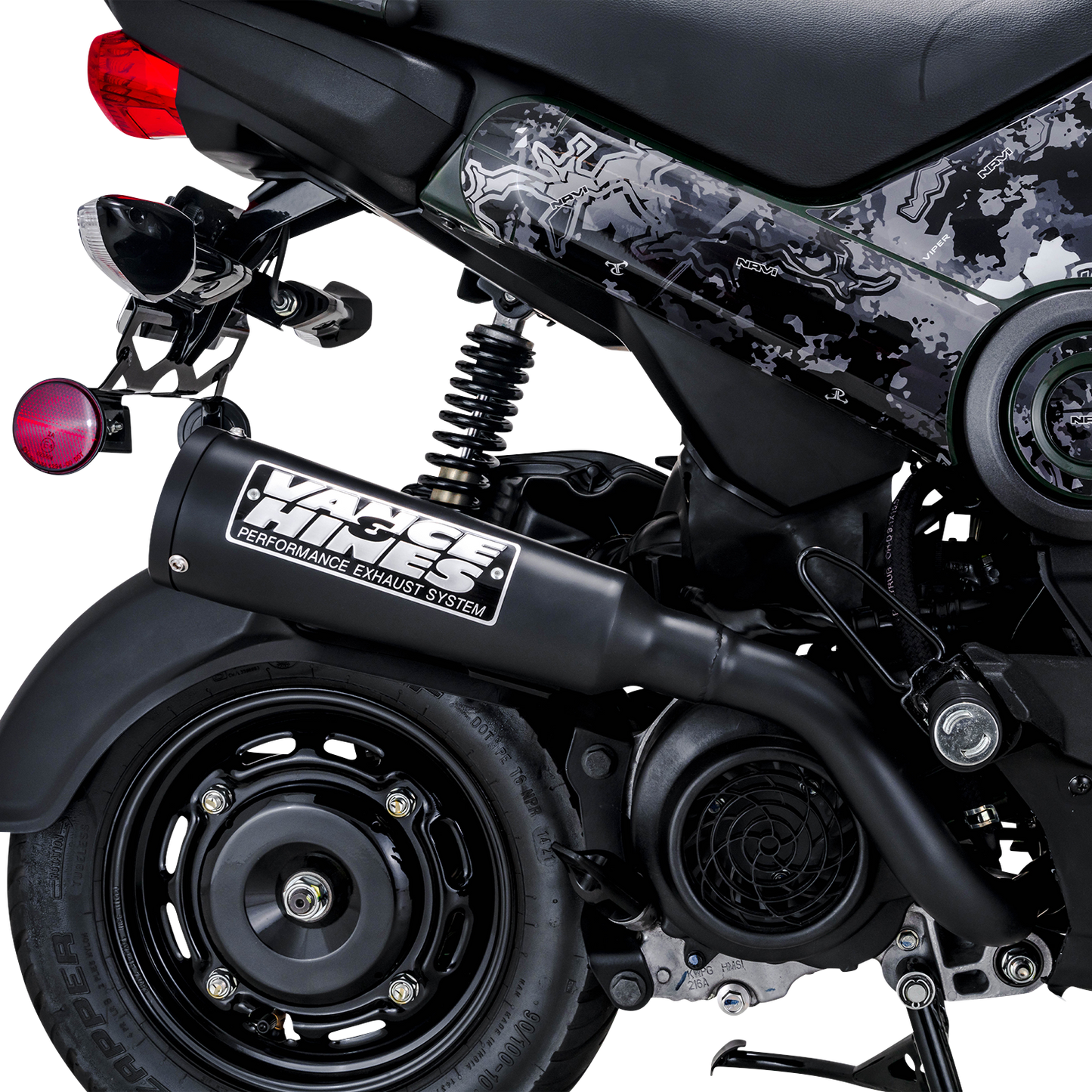 Vance & Hines Upsweep Exhaust System - Black 48241