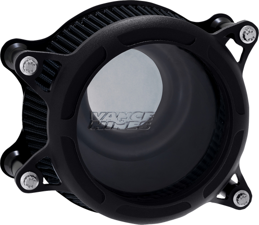 Vance & Hines VO2 Insight Air Intake Kit - Black Wrinkle (Part No. 41073)