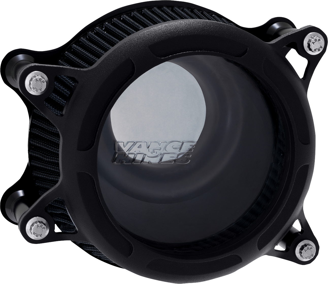 Vance & Hines VO2 Insight Air Intake Kit - Black Wrinkle (Part #41075)