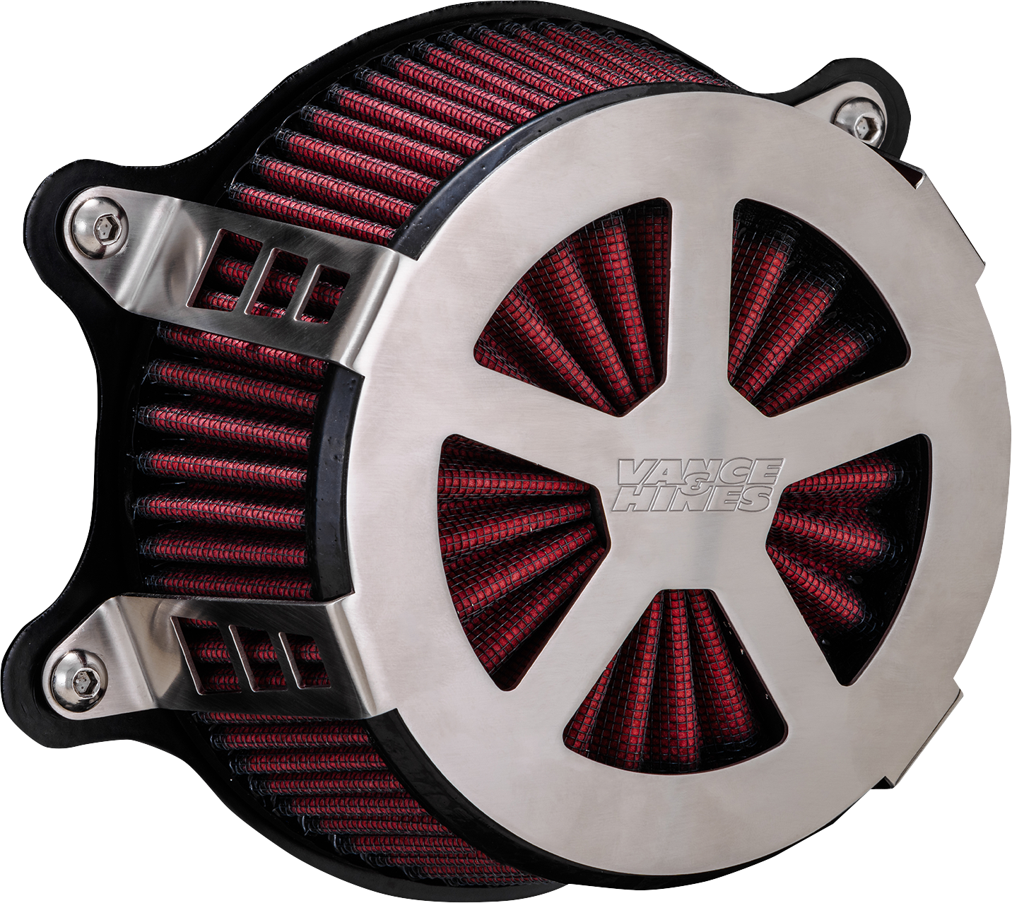 Vance & Hines VO2 Radiant V Air Intake Kit - Brushed Finish (Part No. 71464)