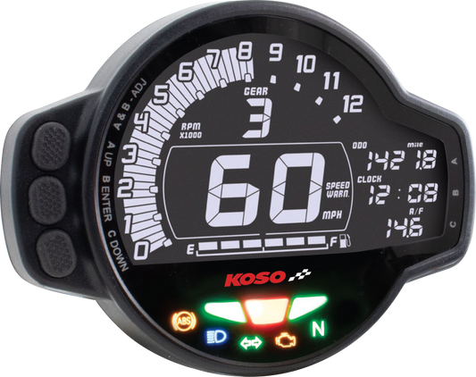 KOSO NORTH AMERICA MS-01 Multifunction Gauge - Honda - Grom BA078100-GR