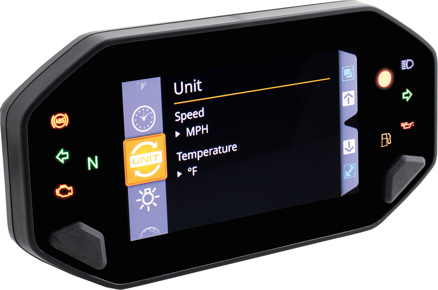KOSO NORTH AMERICA TFT Multifunction Meter - RX-4 - Universal BA081010