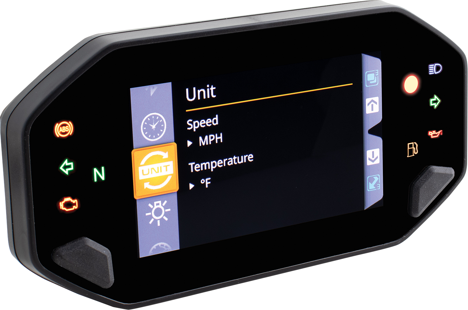 KOSO NORTH AMERICA TFT Multifunction Meter - RX-4 - Universal BA081010