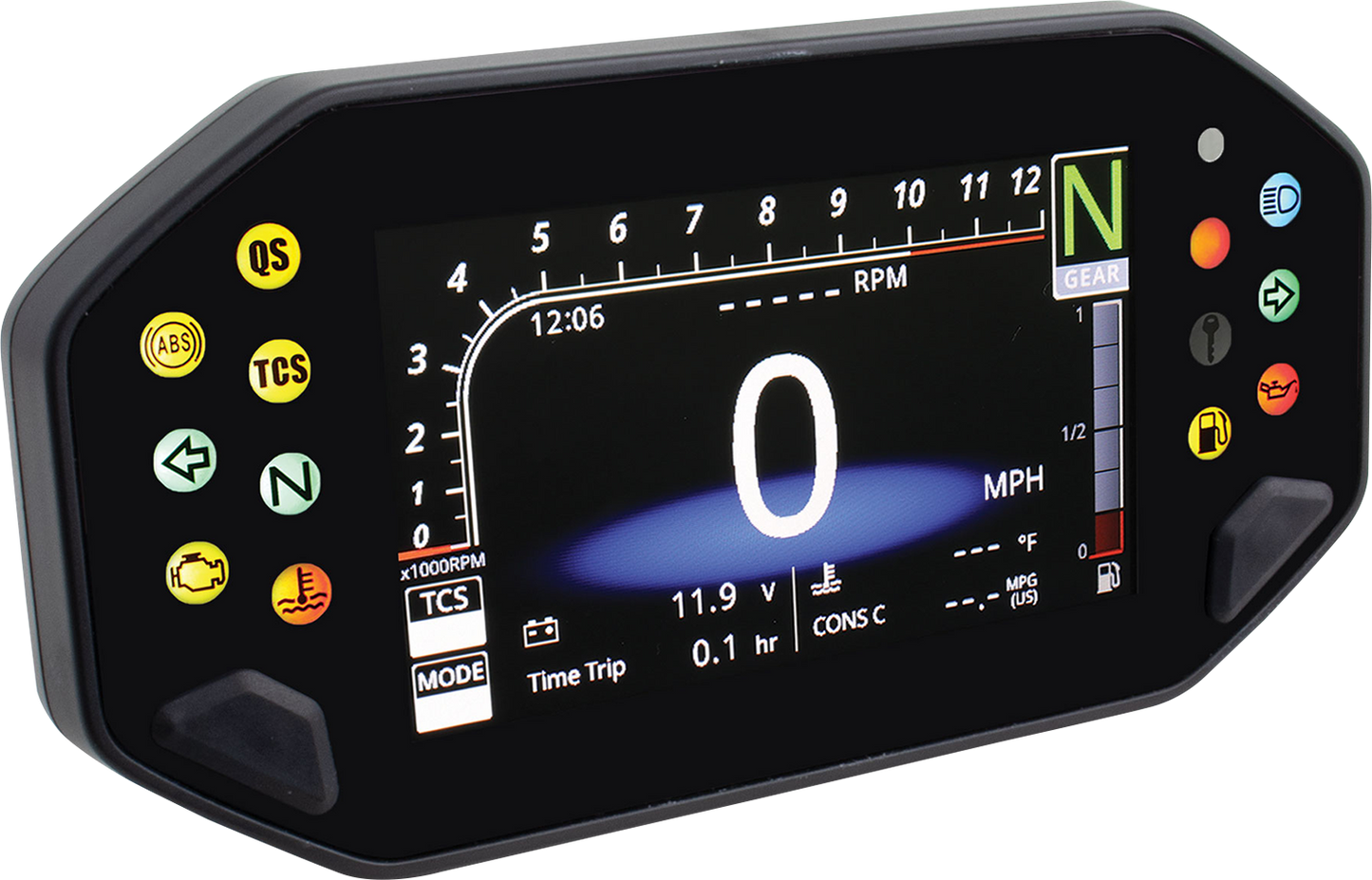 KOSO NORTH AMERICA TFT Multifunction Meter - RX-4 - Yamaha - MT-09 BA081001