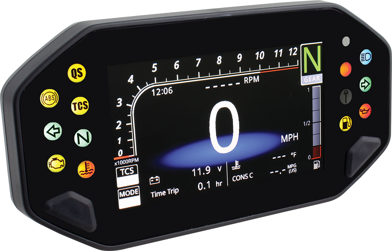 KOSO NORTH AMERICA TFT Multifunction Meter - RX-4 - Yamaha - MT-09 BA081001