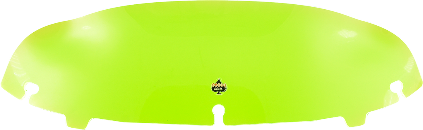 KLOCK WERKS Kolor Flare™ Windshield - 6.5" - Green Ice - FLH KWW-01-0641