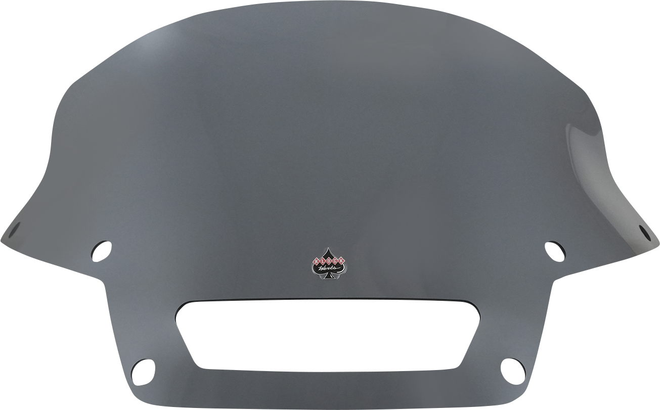 KLOCK WERKS Flare™ Windshield - 6" - Dark Smoke - FXLRST KWW-02-0607-DS