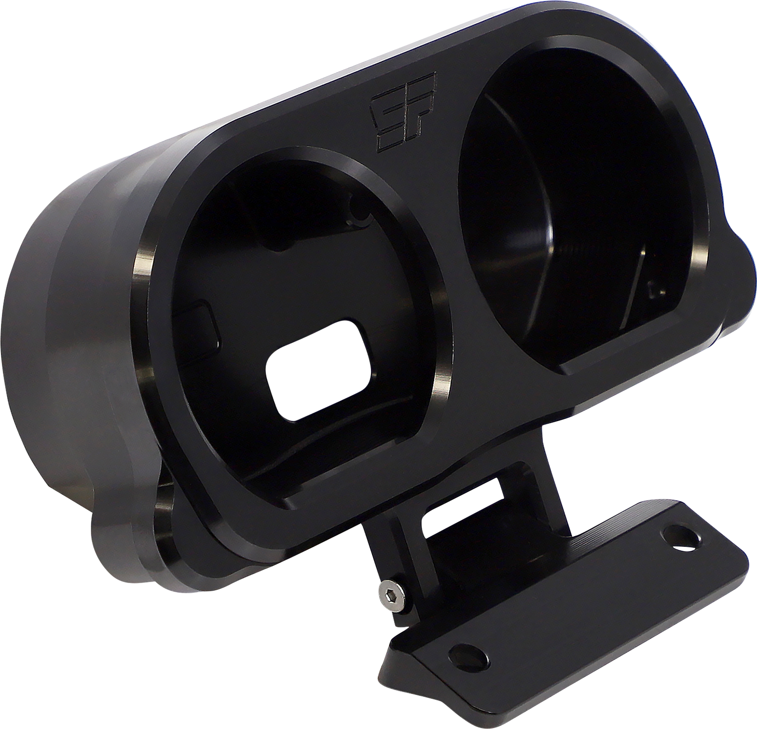 SLYFOX Black Gauge Mount TM-SLY22 for SlyFox Risers with Top Mount Bracket