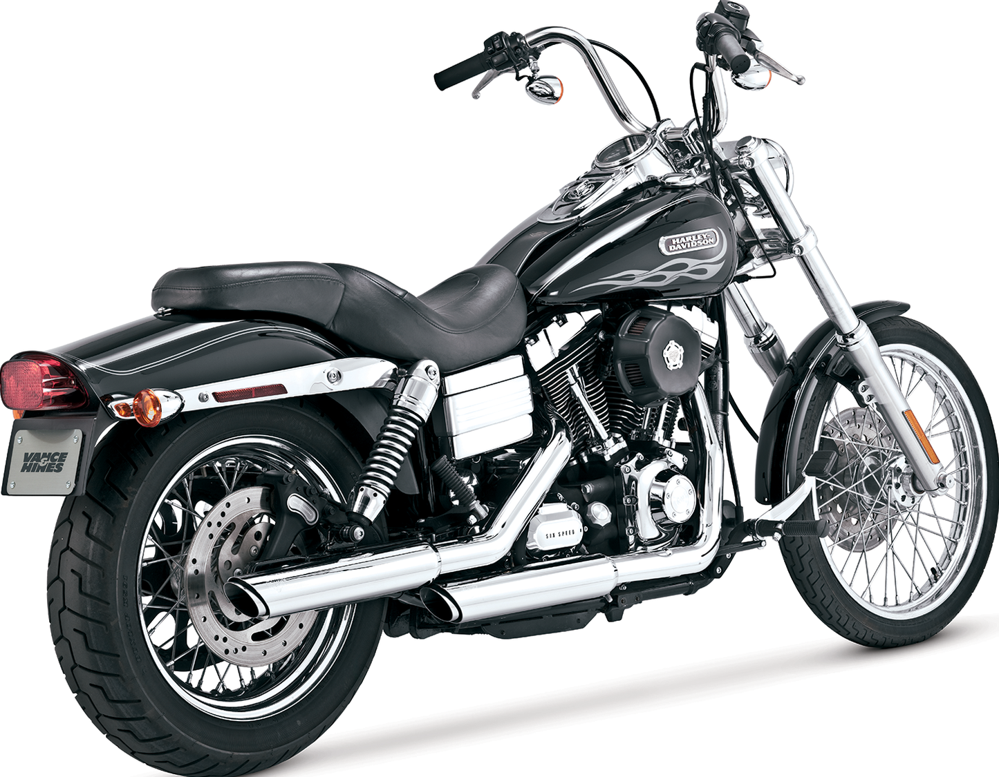 Vance & Hines 3-Inch Twin Slash Chrome Slip-On Muffler with PCX Technology – Part 16337
